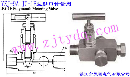 YZJ-9A JG-1F 型多口計(jì)量閥YZJ-9A JG-1F Polymouth Metering Valve